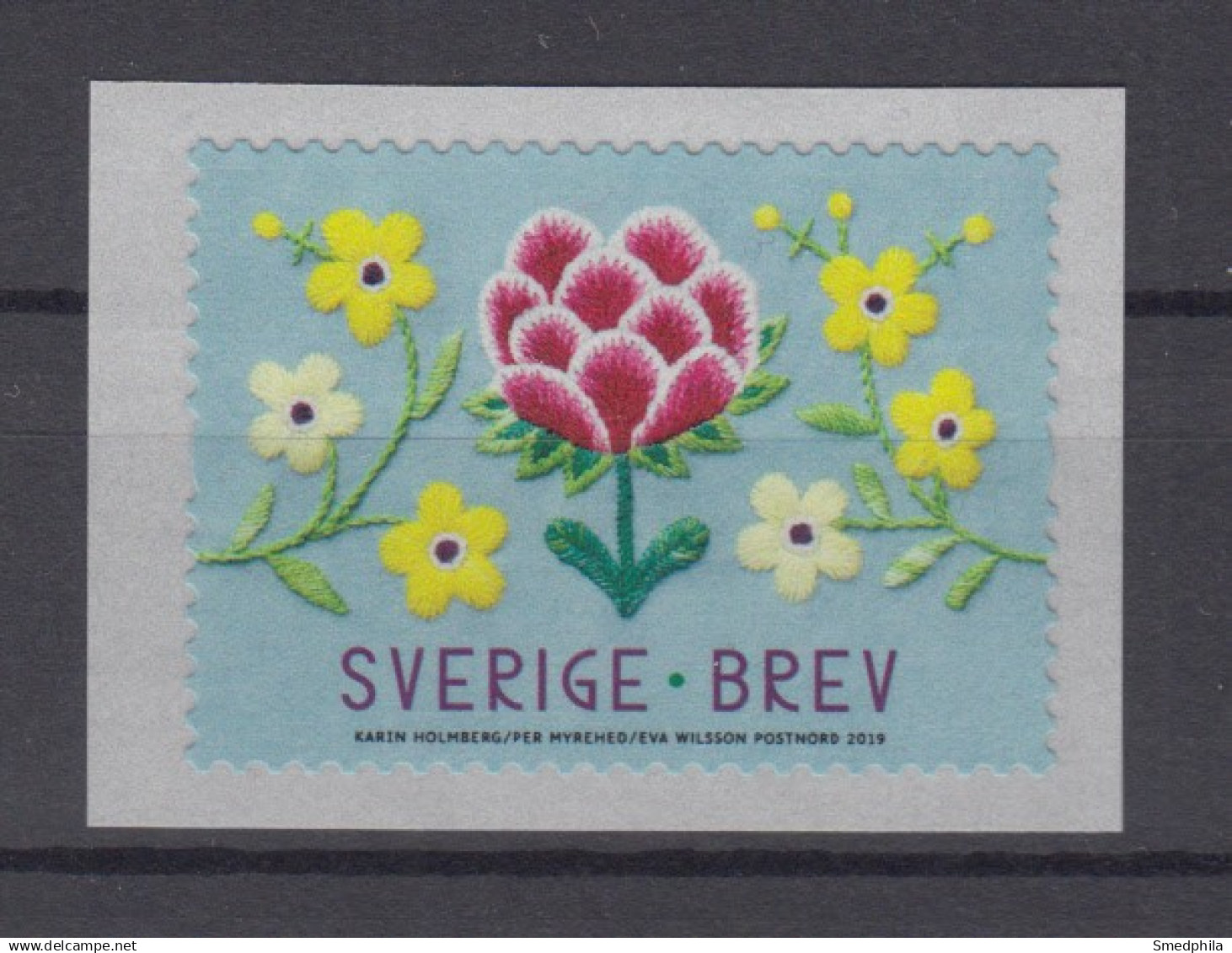 Sweden 2019 - Flowers MNH ** - Nuovi