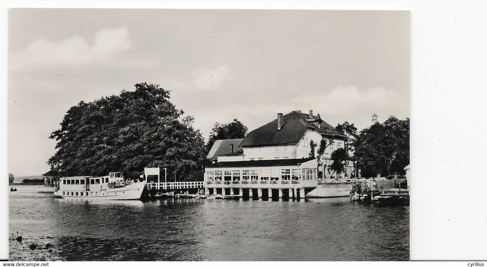 AK CAPUTH - Gaststätte "Am Fährhaus" Mit Fährschiff - Caputh