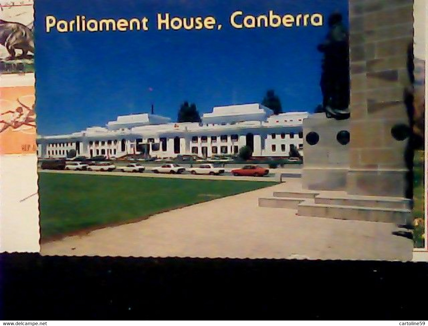 AUSTRALIA - Canberra - Parliament House AUTO CAR VB1981 STAMP TIMBRE SELLO 35 V TRUMPER   IW1642 - Canberra (ACT)