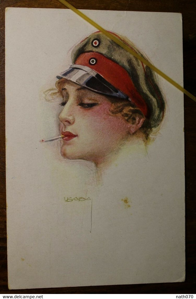 AK 1917 CPA Usaba Frauen Militar Krieg Luxembourg Zigarette Feldpost - Usabal
