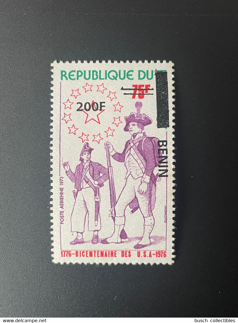 Benin 2008 - 2009 Mi. 1528 Surchargé Overprint 1776 1976 Bicentenaire Des USA Etats-Unis - Bénin – Dahomey (1960-...)