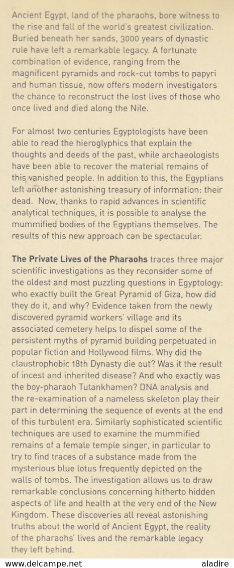 JOYCE TYLDESLEY - The Private Lives Of The Pharaohs  - 2000 - Channel Four Books - London  - 185 Pages - Afrika