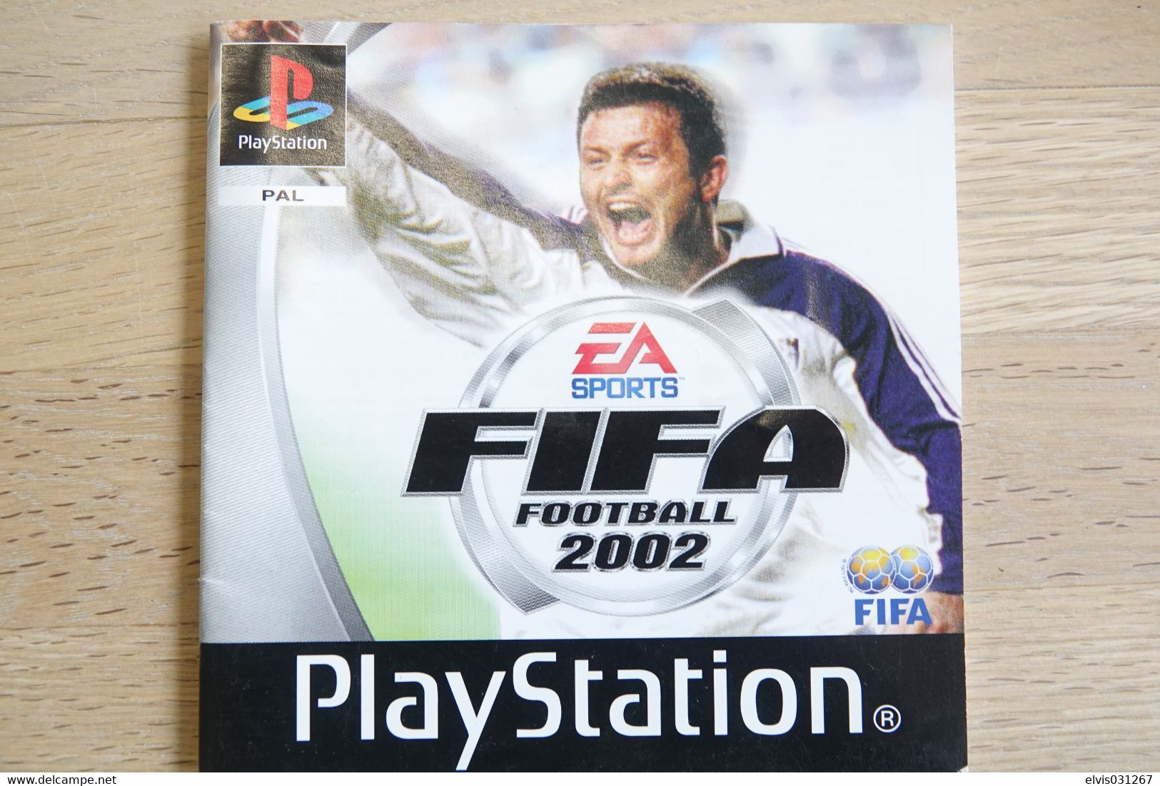 SONY PLAYSTATION ONE PS1 : MANUAL : FIFA 2002 - PAL - Literature & Instructions