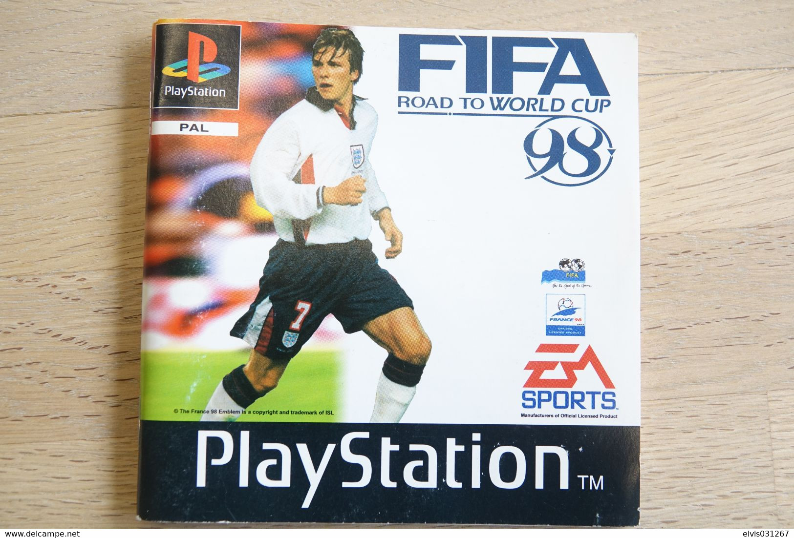 SONY PLAYSTATION ONE PS1 : MANUAL : FIFA 1998 - PAL - Literature & Instructions