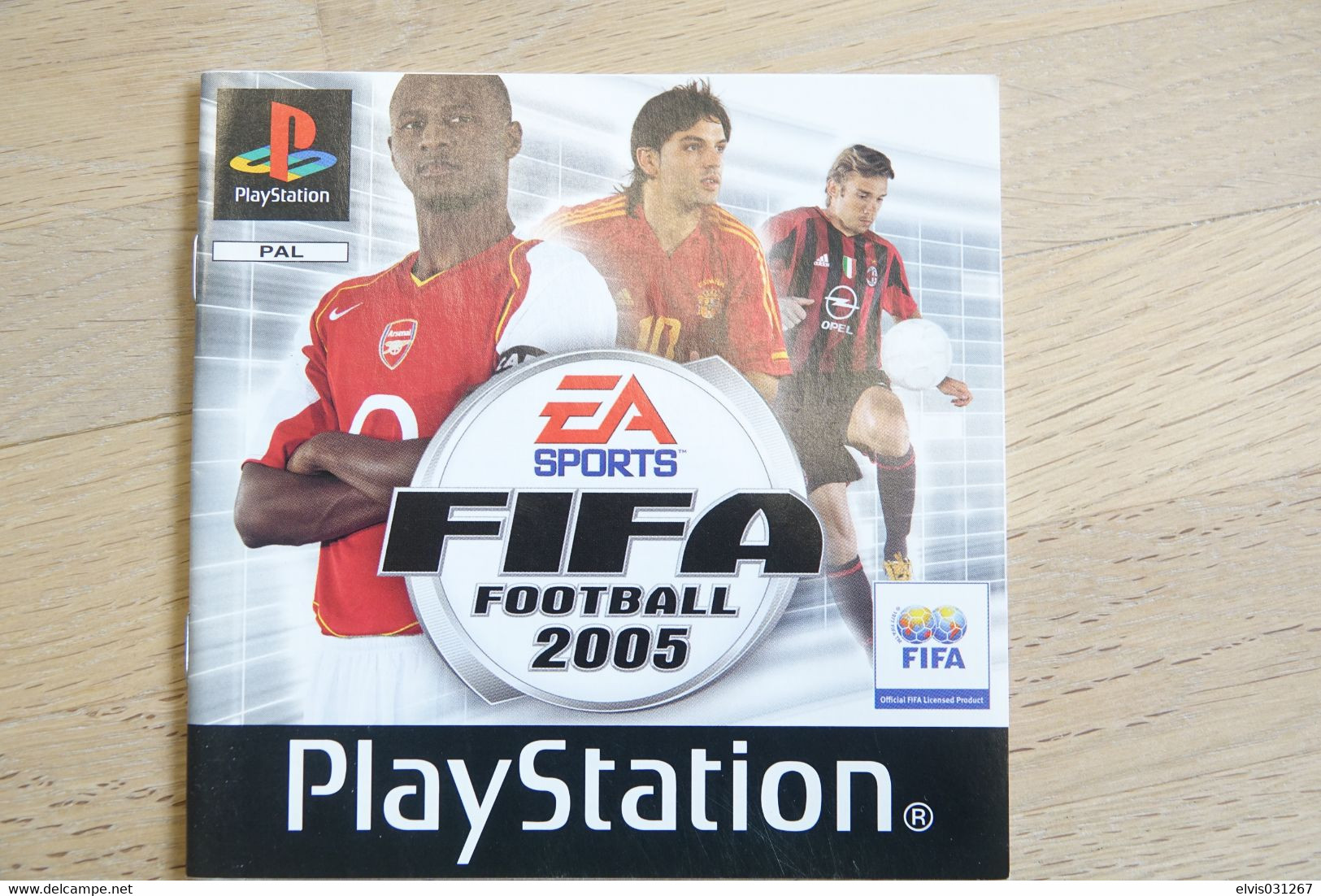 SONY PLAYSTATION ONE PS1 : MANUAL : FIFA 2005 - PAL - Littérature & Notices