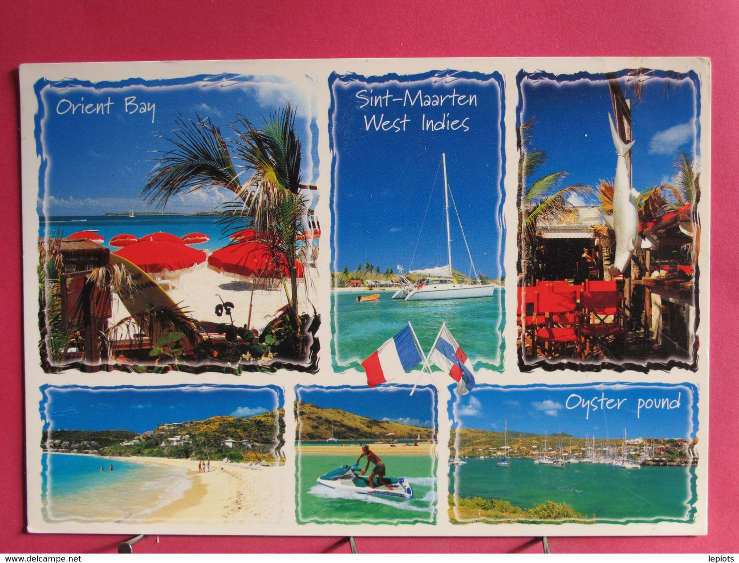 Saint Martin - Sint Maarten - West Indies - Orient Bay - Oyster Pound - R/verso - Saint Martin