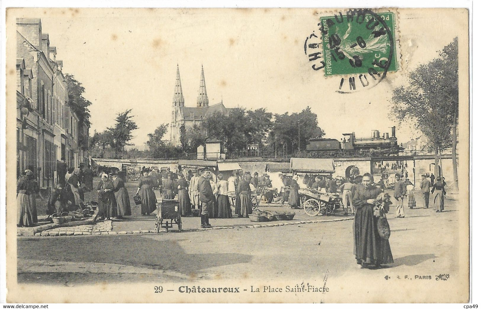 36   CHATEAUROUX  LA  PLACE  SAINT - FIACRE - Chateauroux