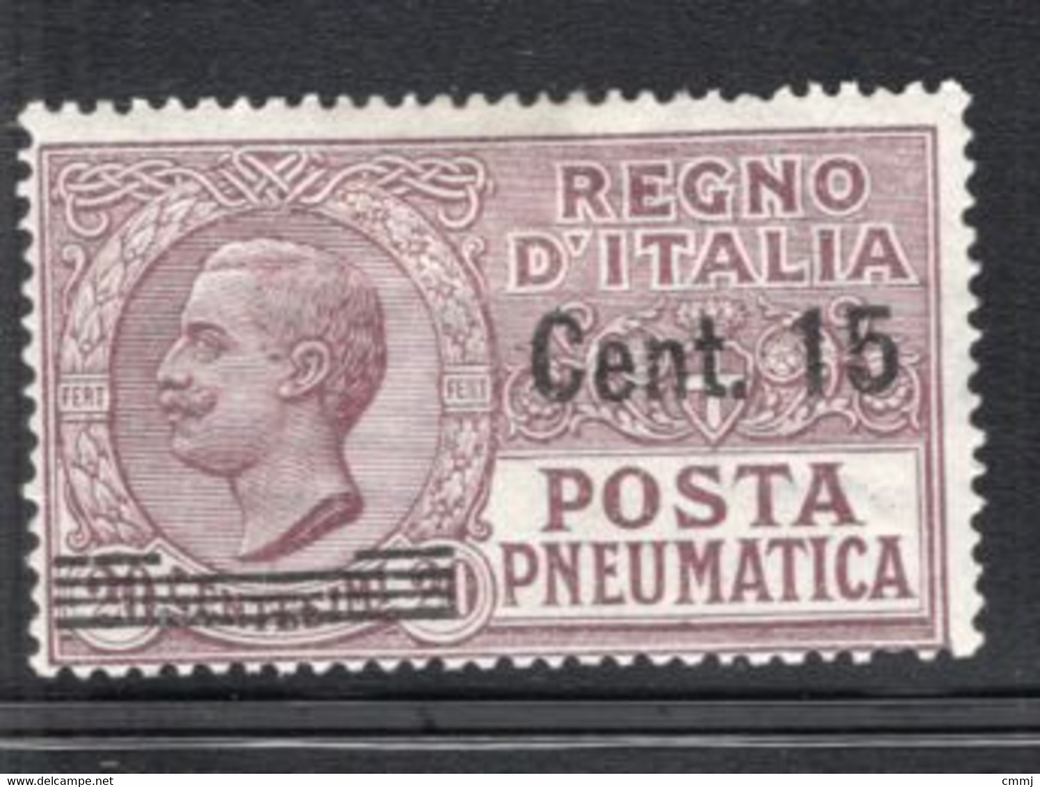 1927 - Regno -  Italia - Italy -  Sass. N. P.N 10 - LH -  (W04..) - Pneumatische Post