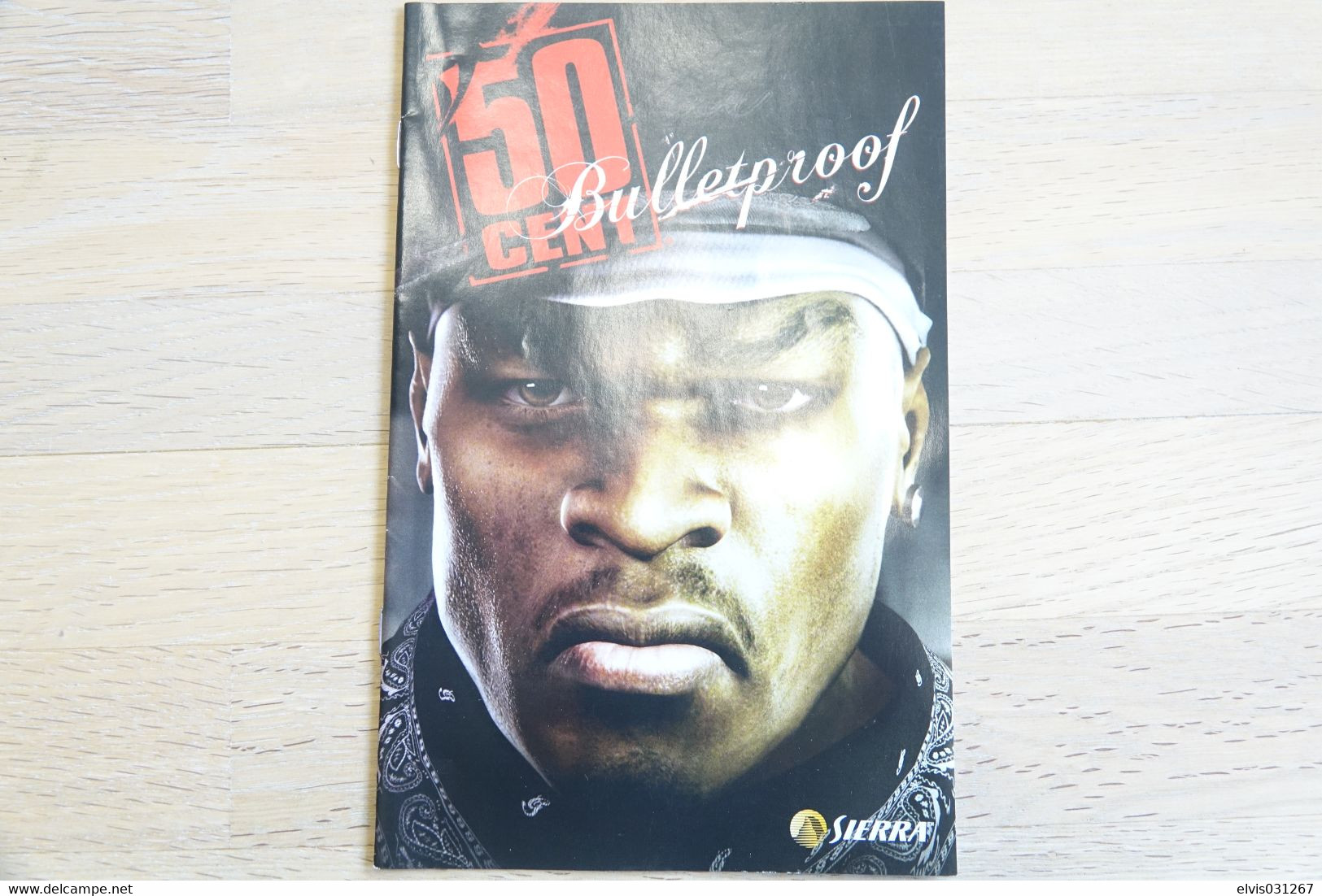 SONY PLAYSTATION TWO 2 PS2 : MANUAL : 50 CENT BULLETPROOF - Literatuur En Instructies