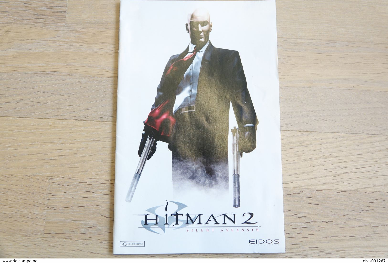 SONY PLAYSTATION TWO 2 PS2 : MANUAL : HITMAN 2 SILENT ASSASSIN - Literature & Instructions