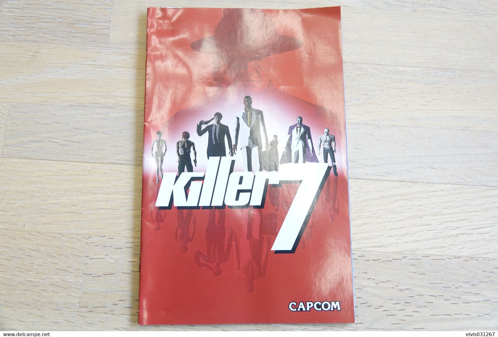 SONY PLAYSTATION TWO 2 PS2 : MANUAL : KILLER 7 + CAPCOM RELEASES - Littérature & Notices