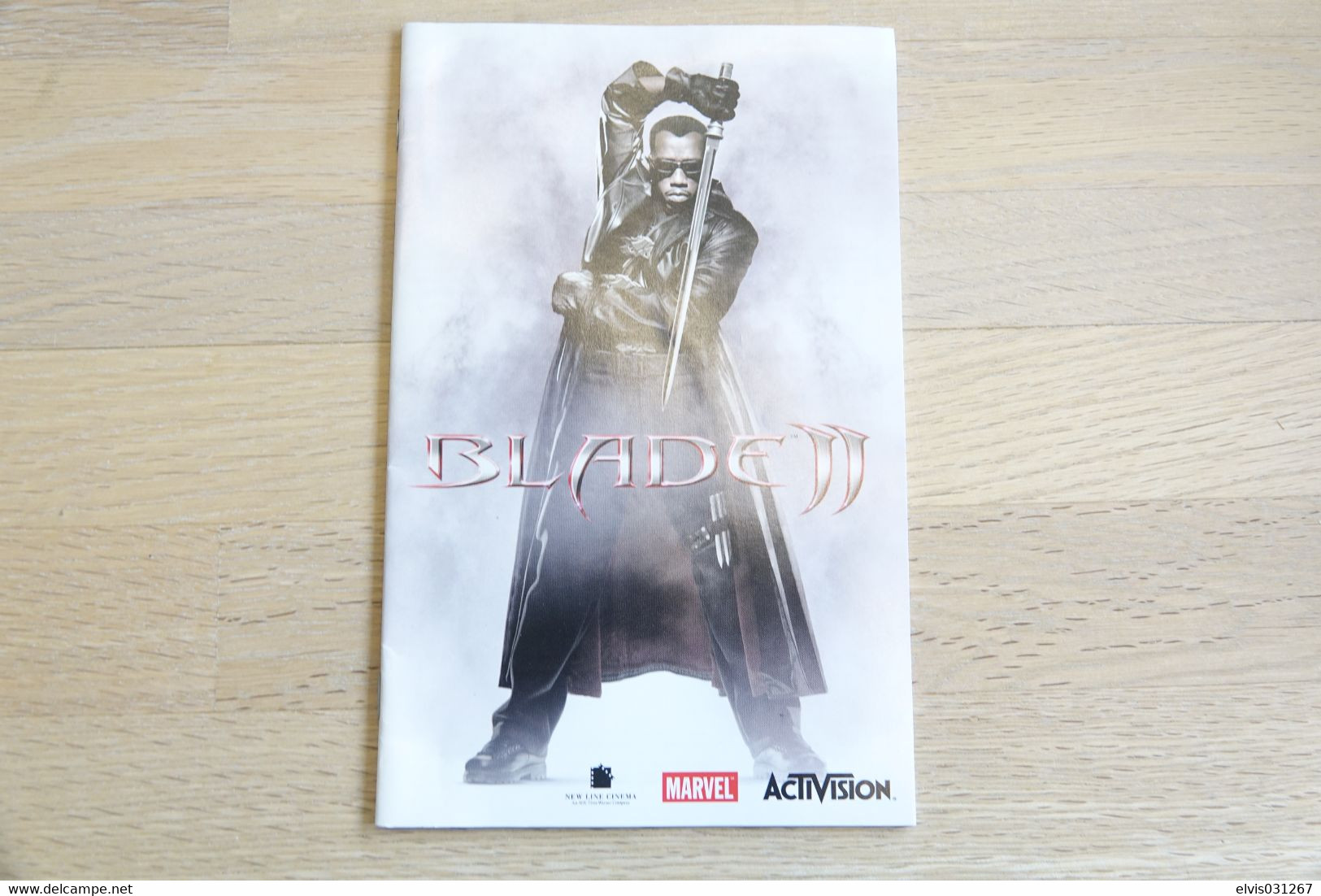 SONY PLAYSTATION TWO 2 PS2 : MANUAL : BLADE II 2 - Littérature & Notices