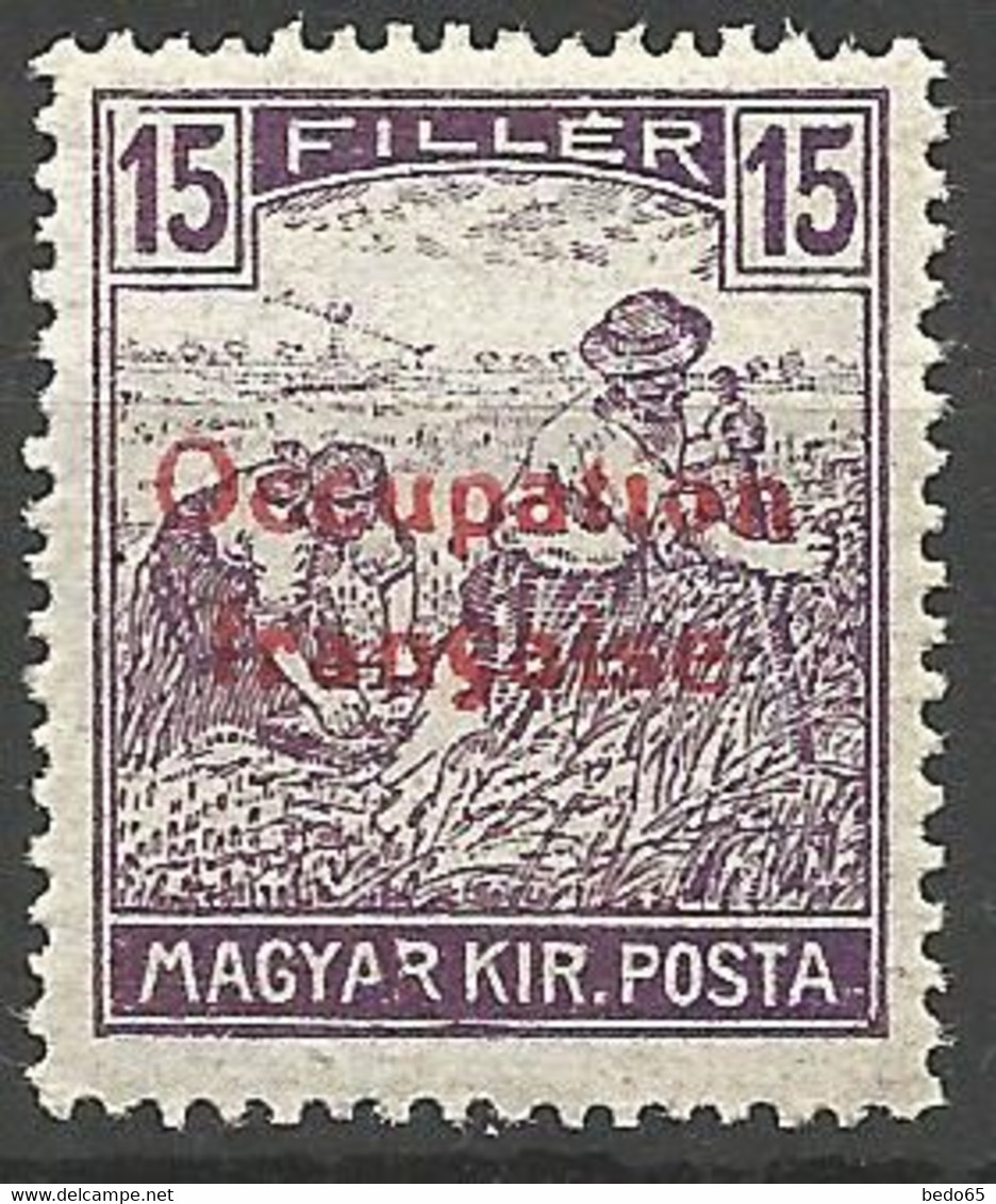 HONGRIE / ARAD N° 9 Variétée Pied Absent Sur Le A Et R  De MAGYAR NEUF** LUXE  SANS CHARNIERE  / MNH - Ongebruikt