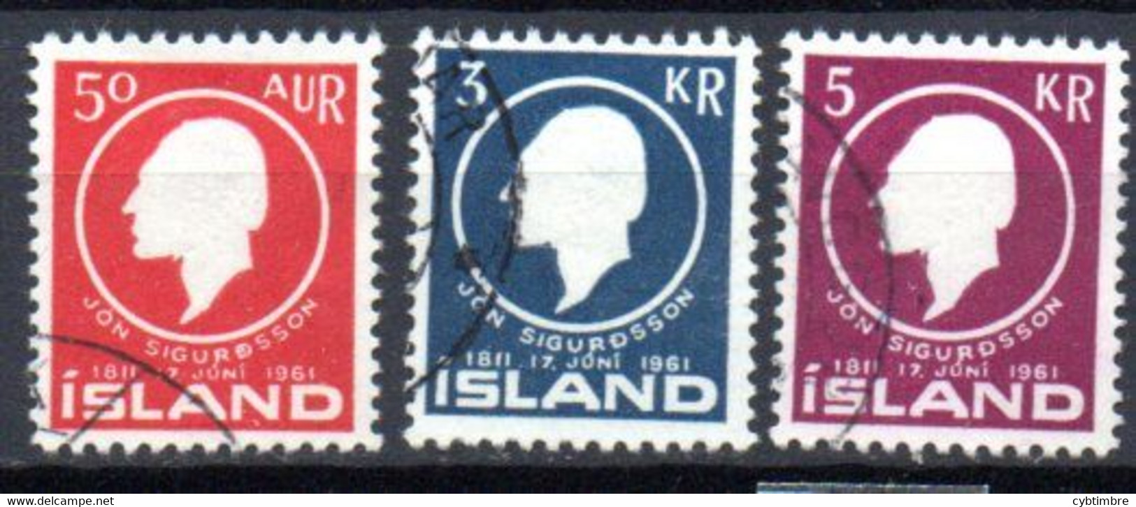 Islande: Yvert N° 306/308 - Used Stamps