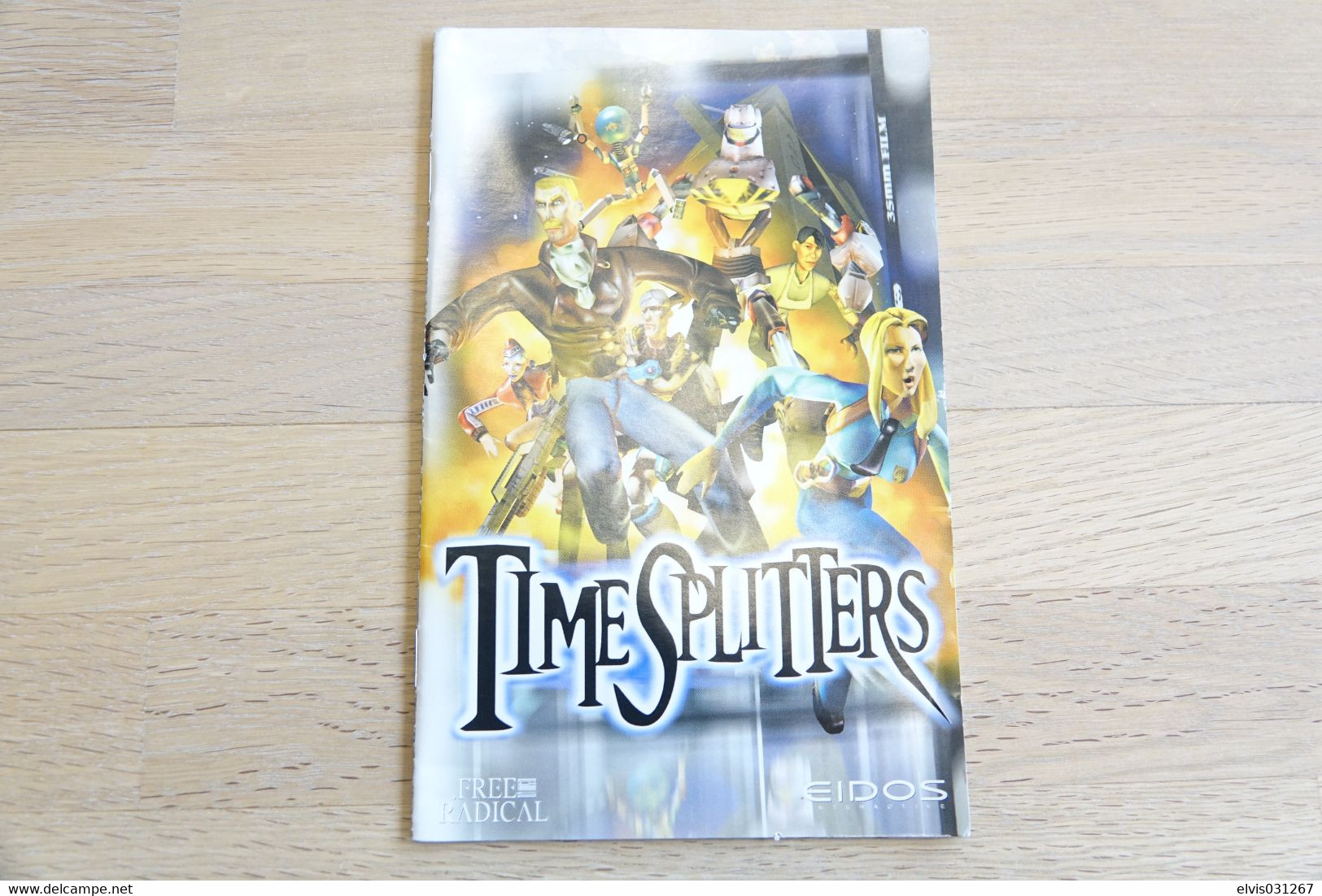 SONY PLAYSTATION TWO 2 PS2 : MANUAL : TIME SPLITTERS - Literatur Und Anleitungen