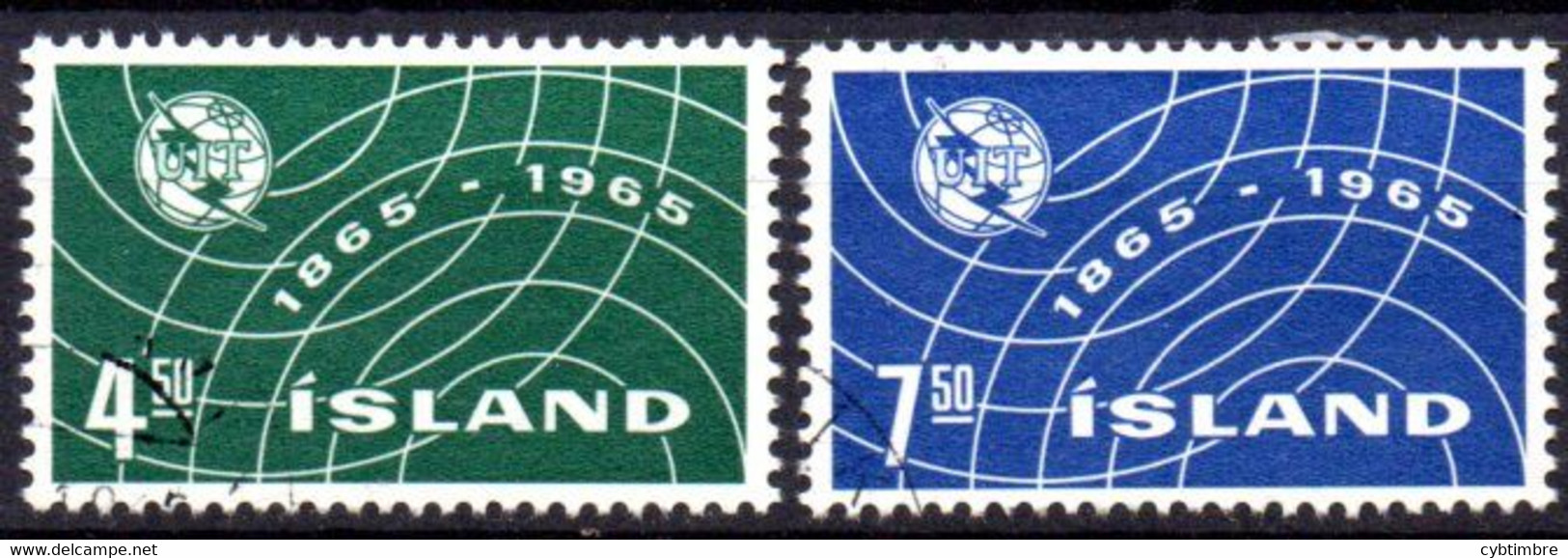 Islande: Yvert N° 345/346 - Gebraucht