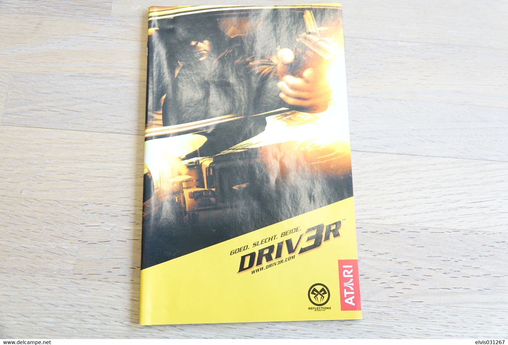 SONY PLAYSTATION TWO 2 PS2 : MANUAL : DRIVER 3 - Literatura E Instrucciones