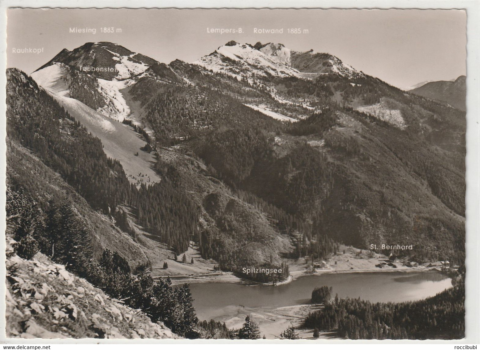 Schliersee, Spitzingsee Mit Rotwand, Bayern - Schliersee