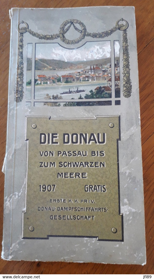 9075 - Guide Allemand Pour Voyager      Die Donau   Passau   Linz   Wien  Arnsdort - Bavaria