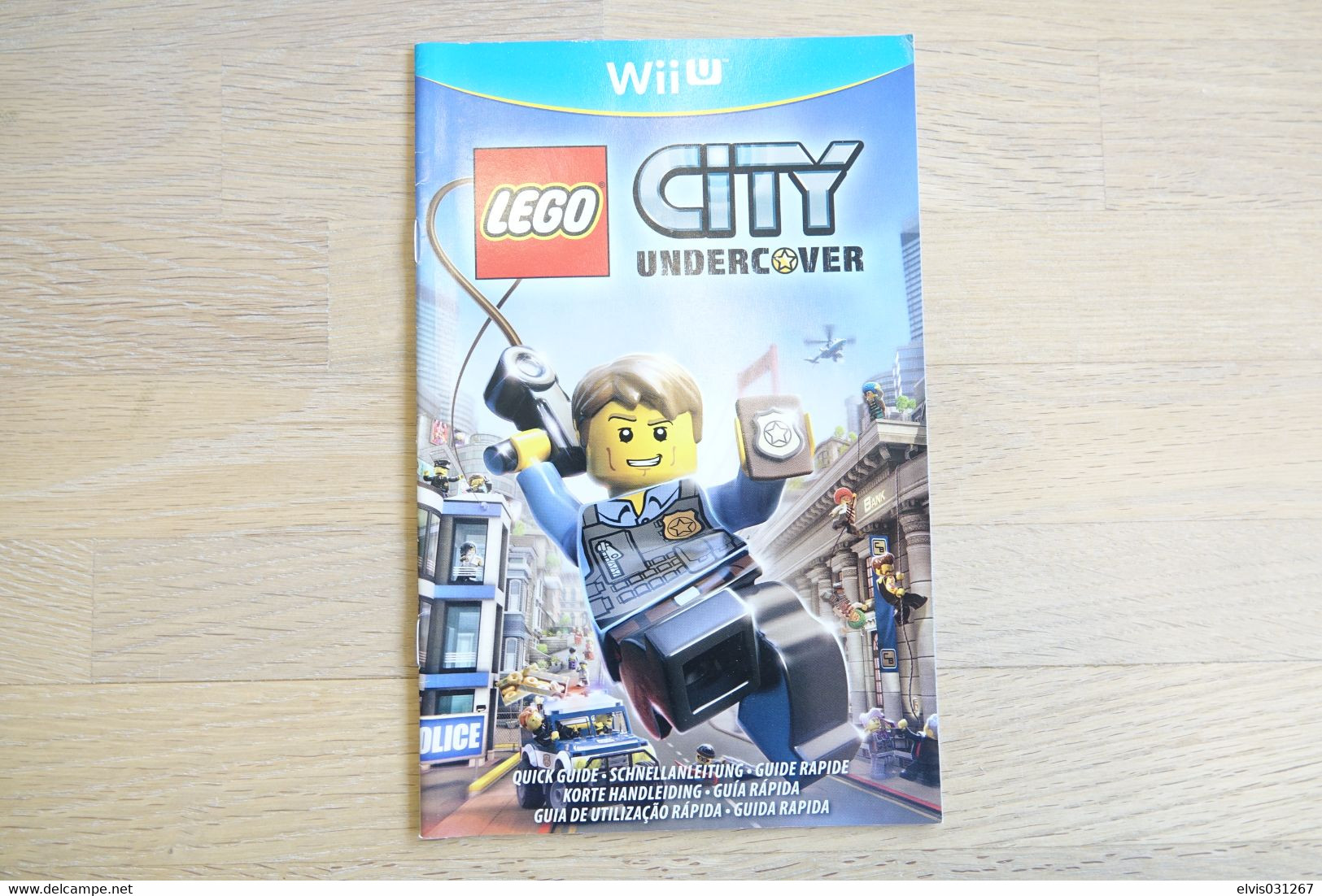 NINTENDO WII  : MANUAL : Lego City Undercover - Game - Manual - Literature & Instructions