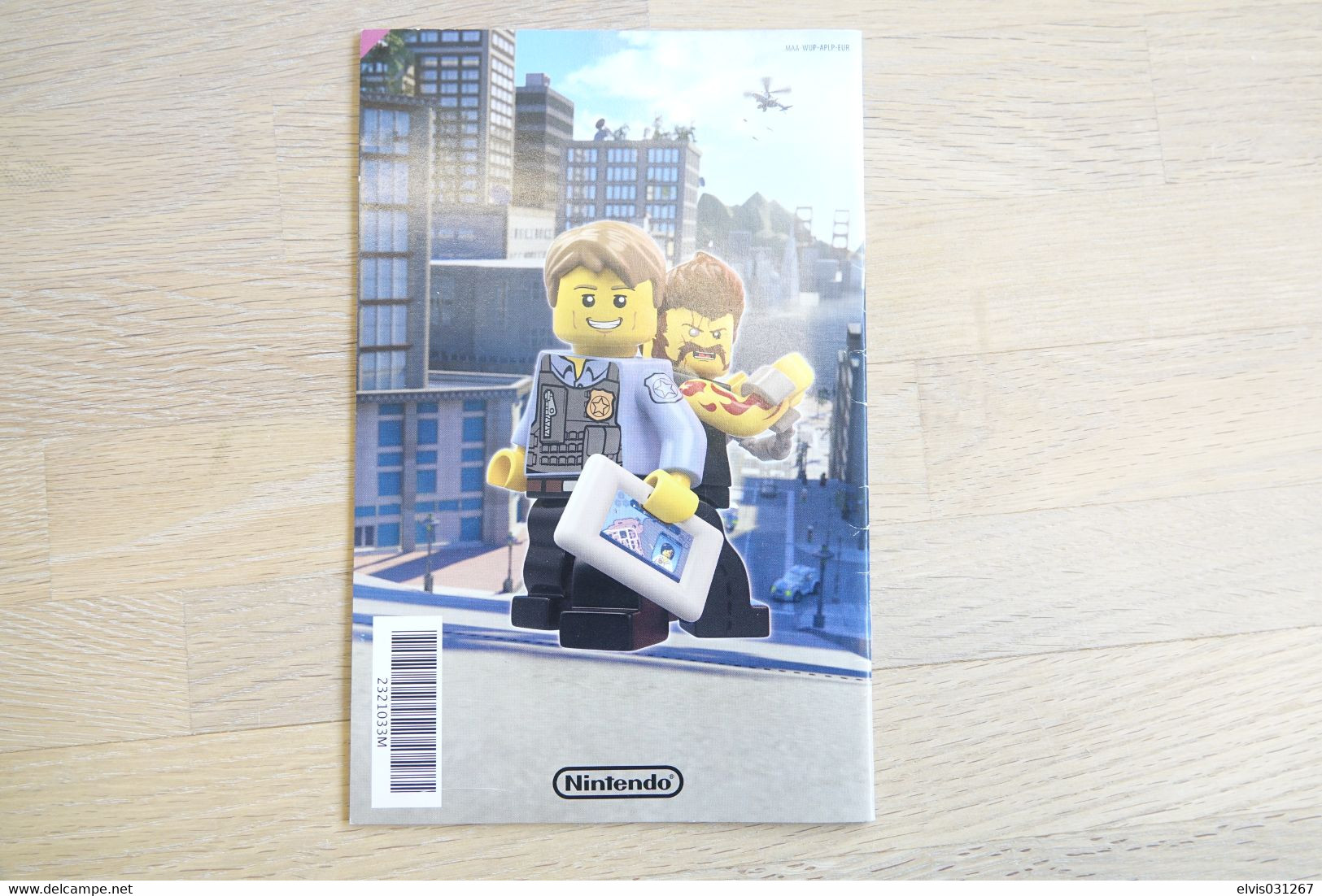 NINTENDO WII  : MANUAL : Lego City Undercover - Game - Manual - Literatura E Instrucciones