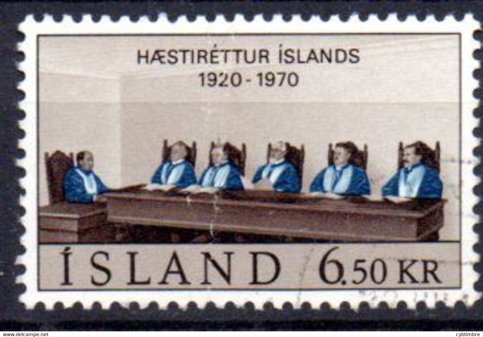 Islande: Yvert N° 391 - Usati