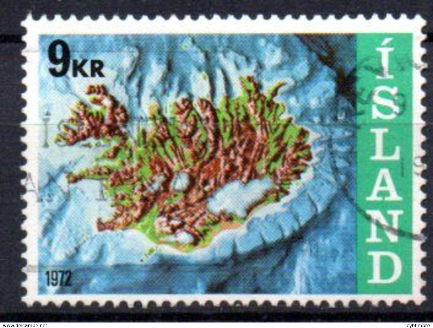 Islande: Yvert N° 421 - Usati