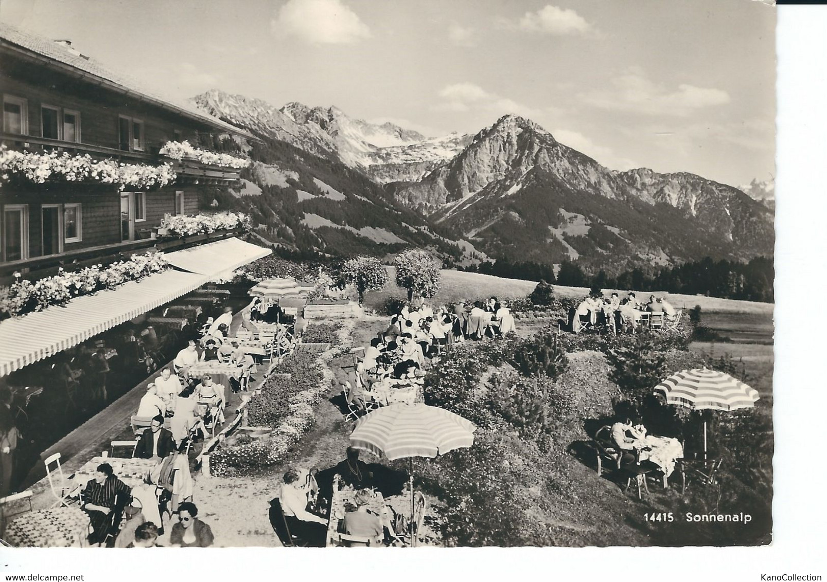 Sonthofen, Alpen-Moor- Und Kneippbad Sonnenalp, Gelaufen 1957 - Sonthofen