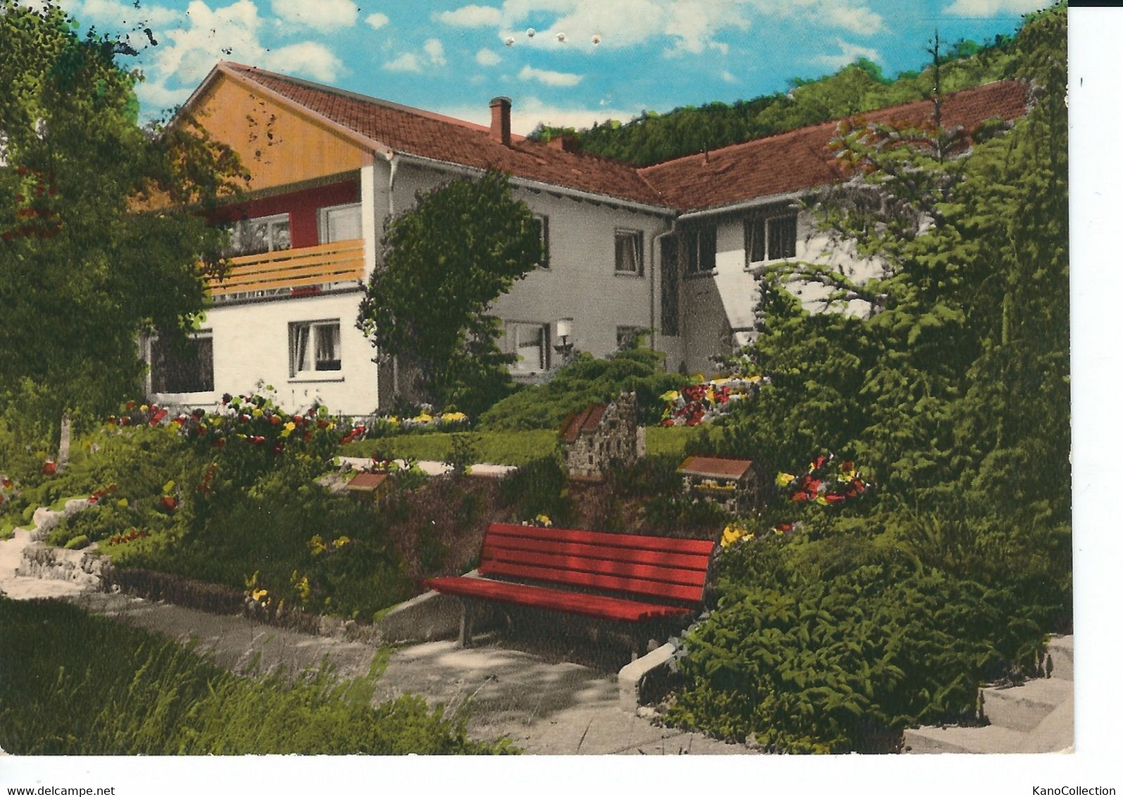 Eichelsdorf über Haßfurt, Pension Schwedenschanze, Gelaufen - Hassfurt