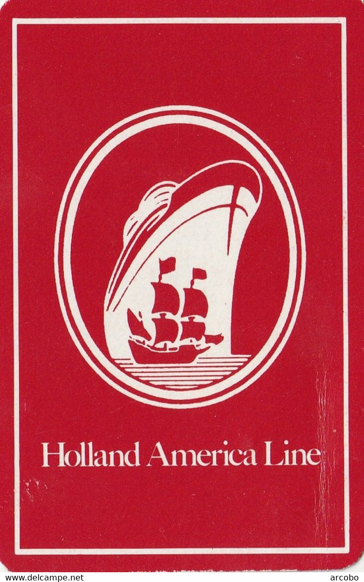 Holland America Line ,1 Kaart 1 Card - Carte Da Gioco