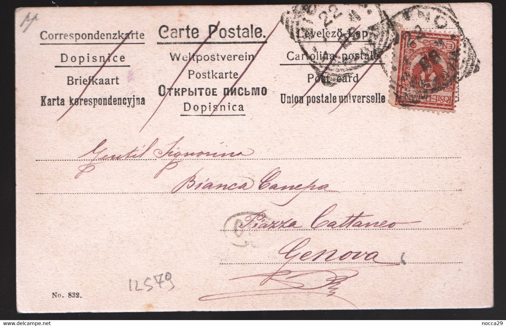 CARTOLINA  VIAGGIATA NEL 1901 - ILLUSTRATORE CHARLES SCOLIK - WIEN  (ILS79) - Scolik, Charles