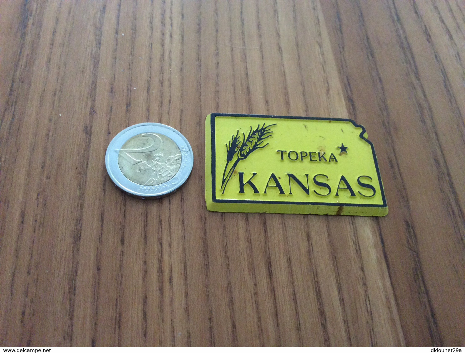 Magnet Etats-Unis «TOPEKA - KANSAS» - Magnets