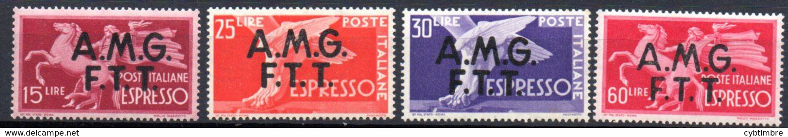 Trieste: Yvert N° E 1/4* - Express Mail