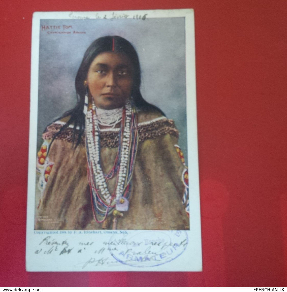 INDIAN HATTIE TOM CHIRICAHUA APACHE - Indios De América Del Norte