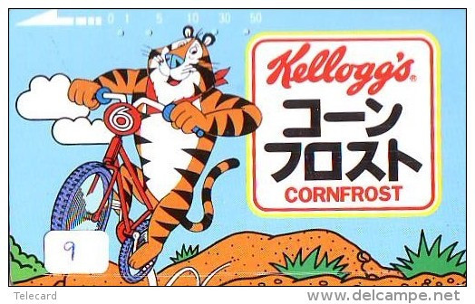 Telecarte KELLOG'S Phonecard Japan  (9)  Cornfrost - Alimentation