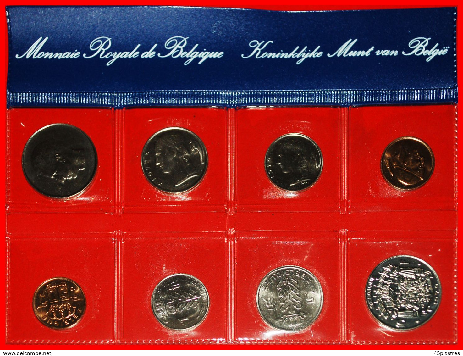 * BAUDOUIN I (1951-1993): BELGIUM ★ FDC MINT SET 1979 (8 COINS)! LOW START ★ NO RESERVE! - Verzamelingen