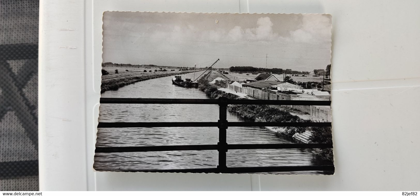 Nijlen Kanaal Haven Peniche Binnenschip 1965 - Nijlen