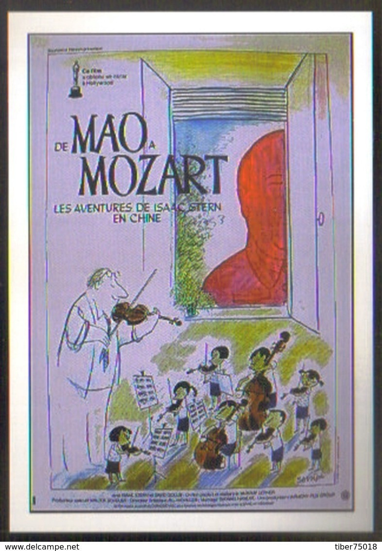 Carte Postale : De Mao à Mozart (cinema Affiche Film) Illustration Sempé - Sempé