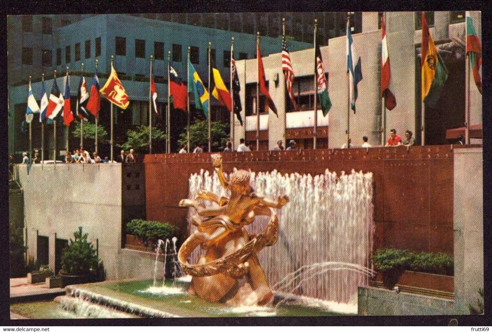 AK 078467 USA - New York City - Rockefeller Center - Prometheus Statue - Places