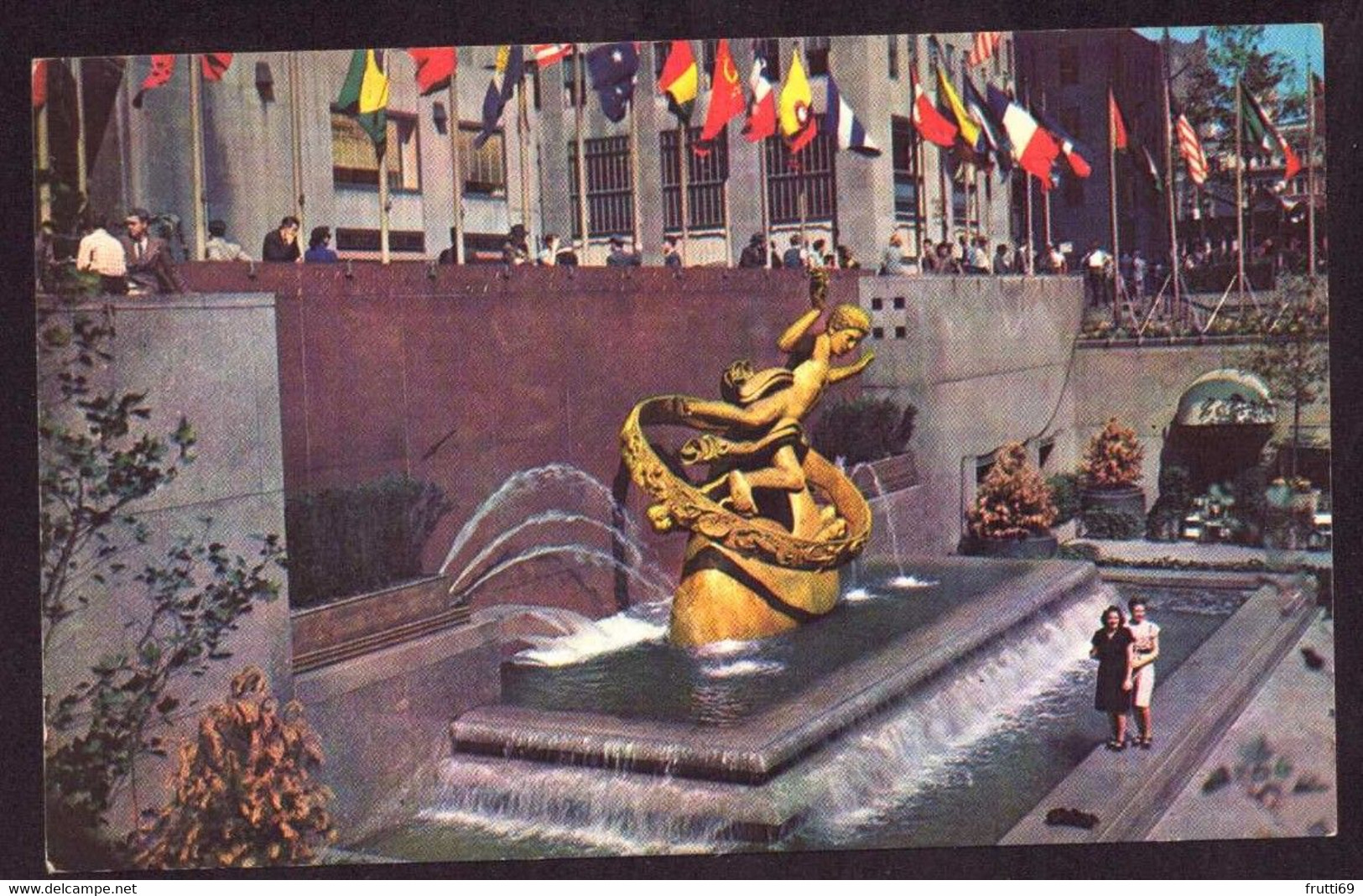 AK 078468 USA - New York City - Rockefeller Center - Prometheus Statue - Places & Squares