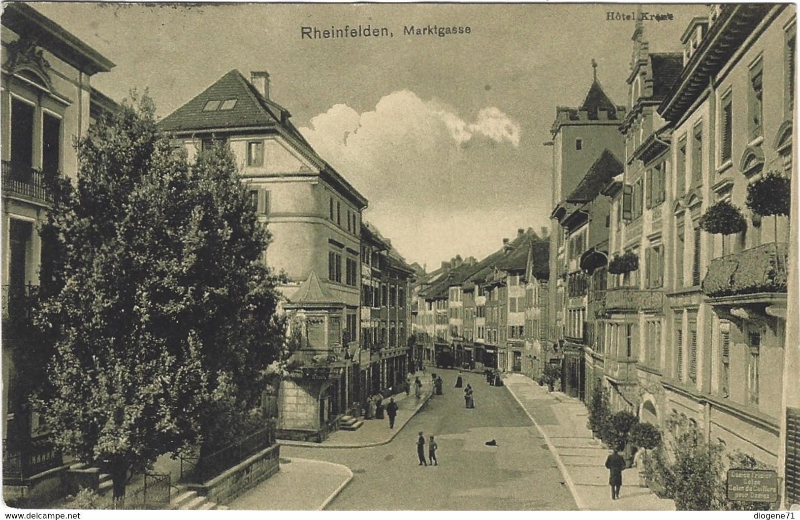 Rheinfelden Marktgasse Belebt - Rheinfelden