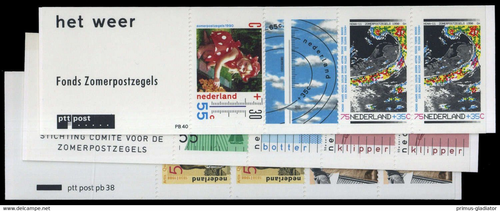 1988, Niederlande, MH 39-41, ** - Altri & Non Classificati