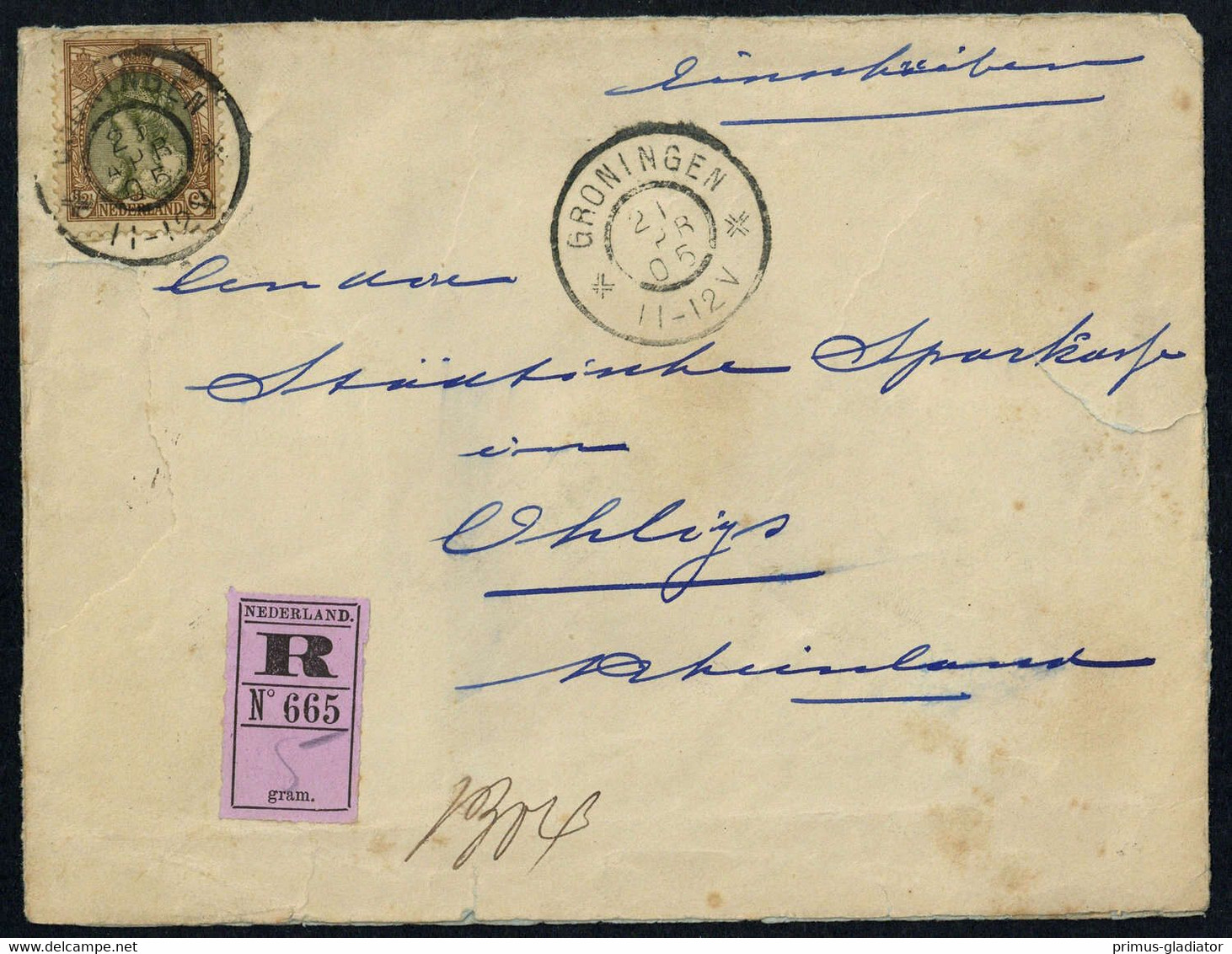 1905, Niederlande, 60, Brief - Sonstige & Ohne Zuordnung
