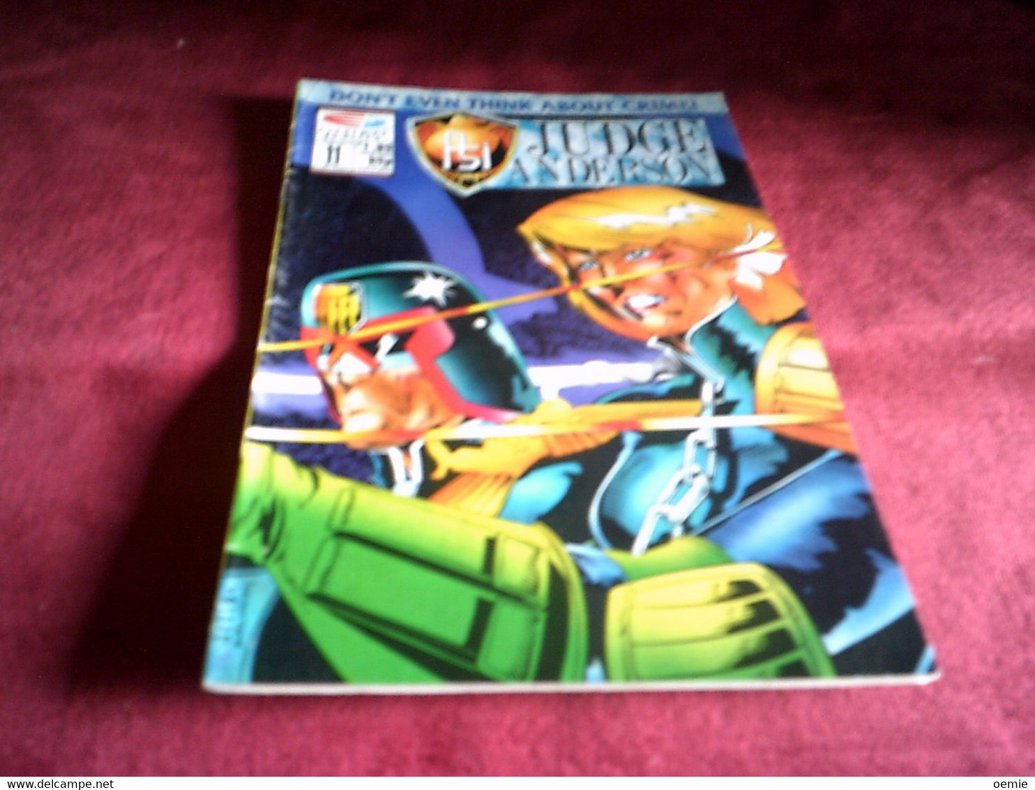 JUDGE ANDERSON  N° 11 - Altri Editori