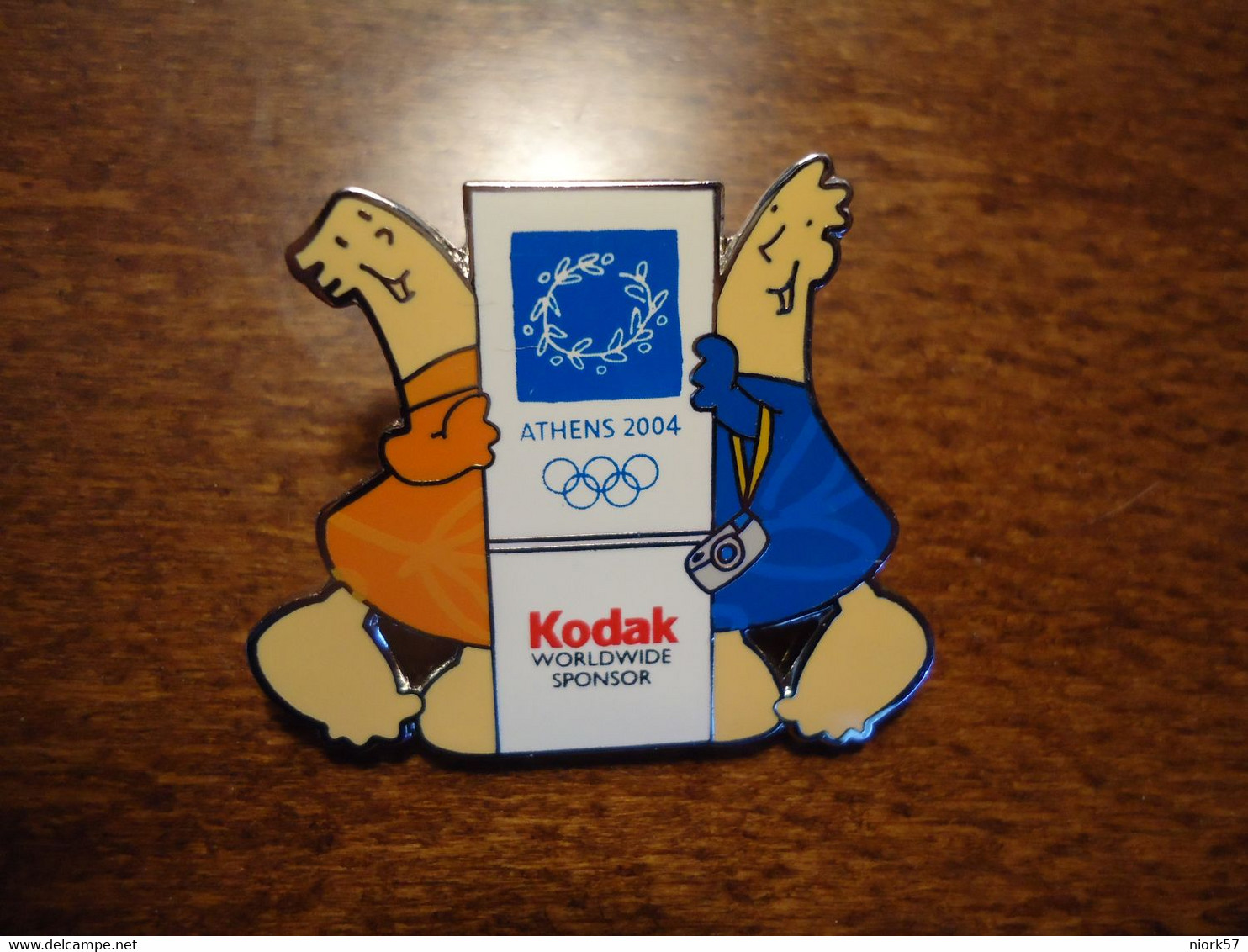 GREECE  PIN PINS OLYMPIC GAMES ATHENS 2004  MASCOTS KODAK - Jeux Olympiques