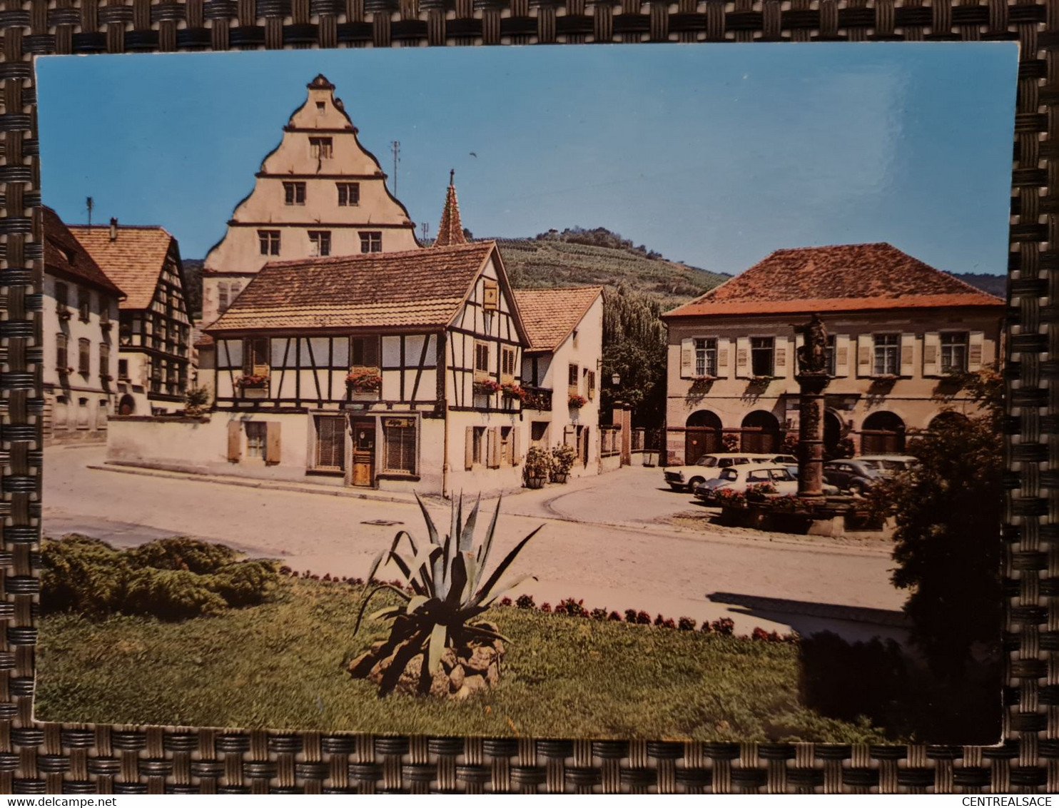 Carte ANDLAU Place De L Hotel De Ville - Benfeld