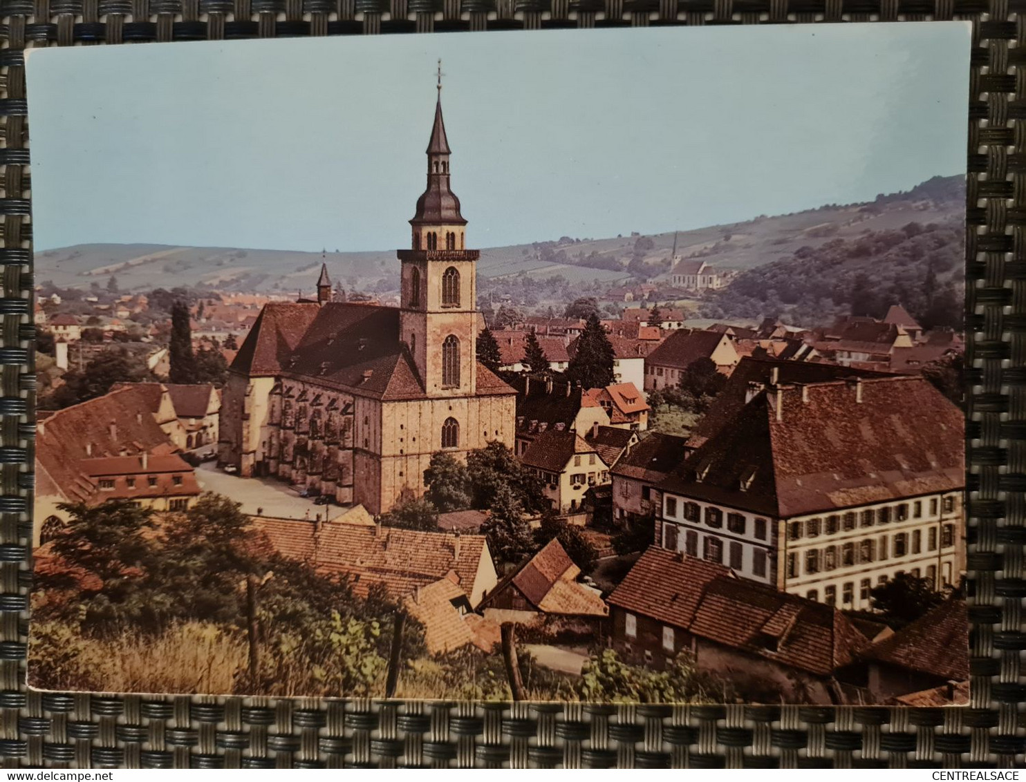 Carte ANDLAU Vue Générale Eglise - Benfeld