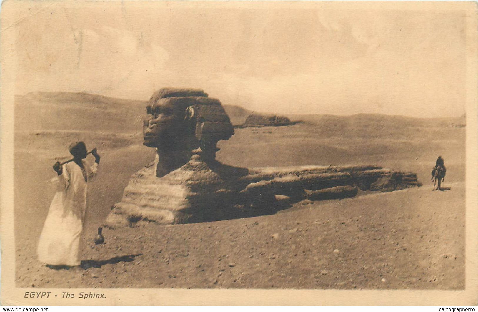 Egypt Sphynx 1931 - Sphinx