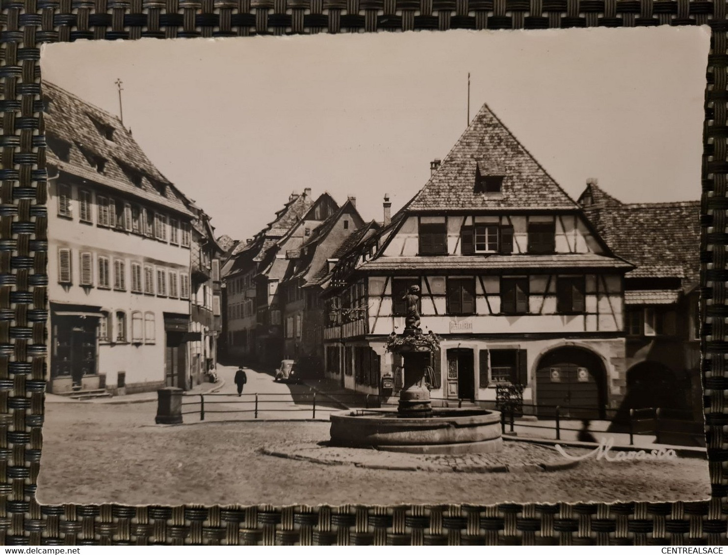 Carte BARR Place Hotel De Ville Carte Photo - Benfeld