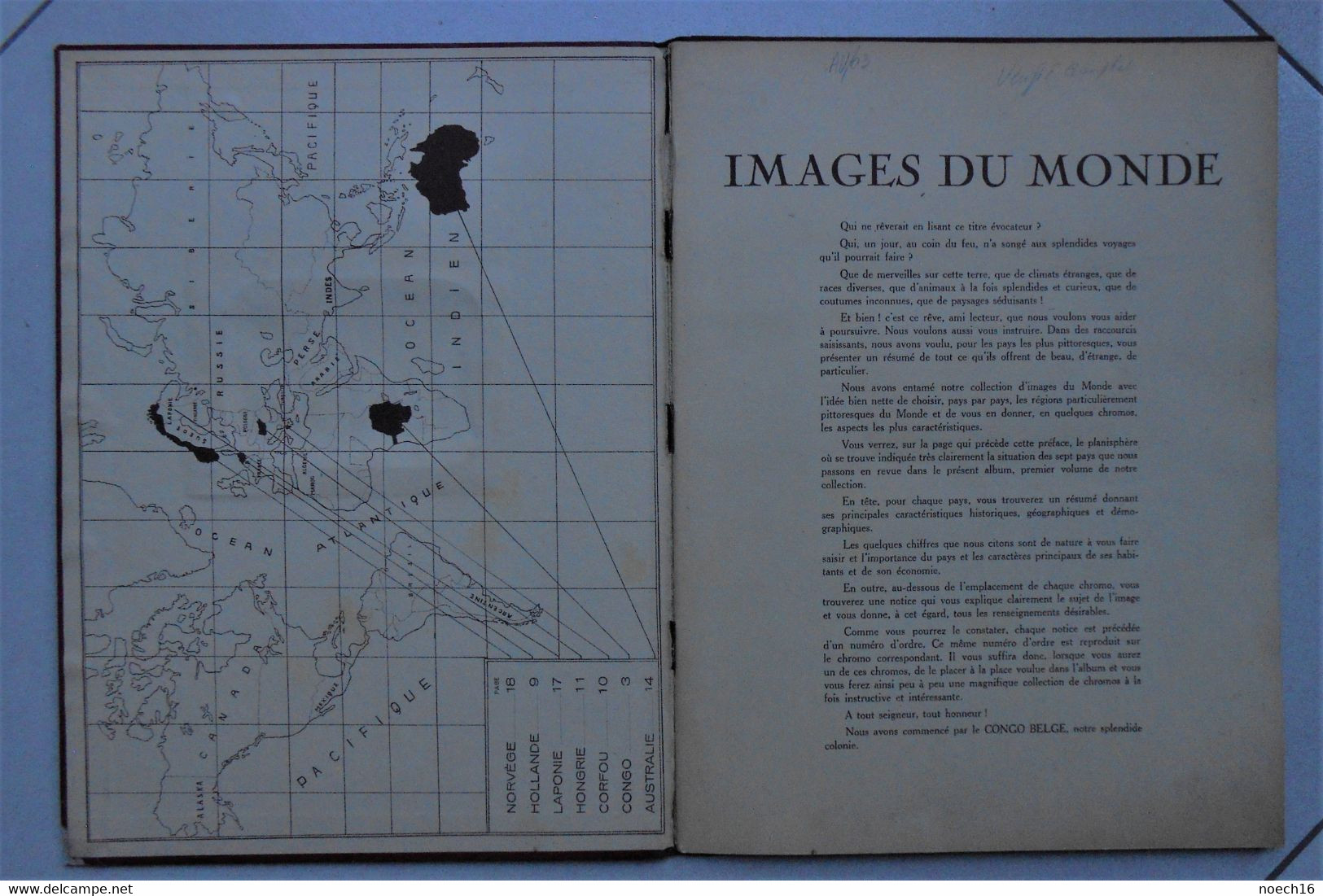 Album Chromos Complet Delhaize Le Lion - Images Du Monde, Congo, Pays-Bas, Corfou, Hongrie, Australie, Laponie - Albumes & Catálogos